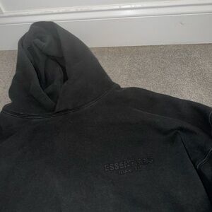 Essentials Charcoal Hoodie